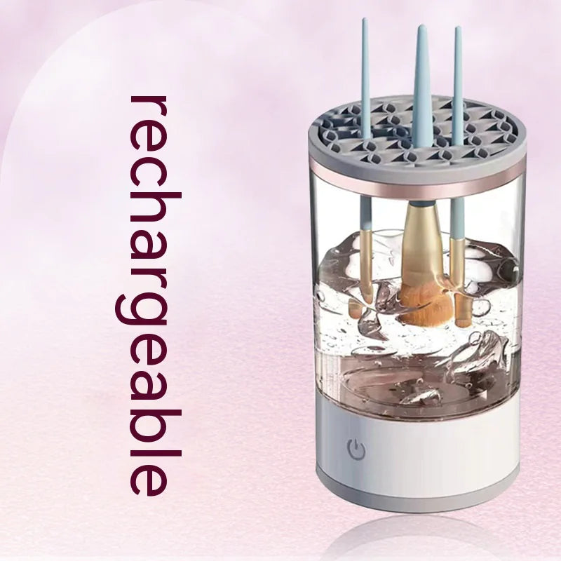 Rechargeable Automatic Makeup Brush Cleaner