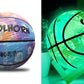 Luminous Basketball PU Soft Leather Outdoor