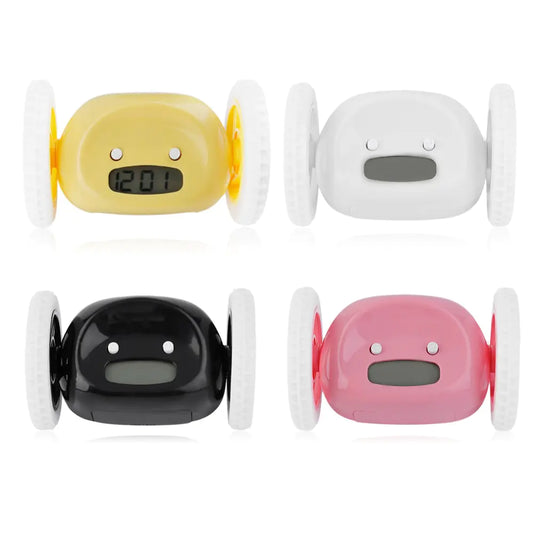 Running Alarm Clock with Creative Hiding Features