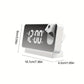 LED Projection Alarm Clock with USB Charging Port
