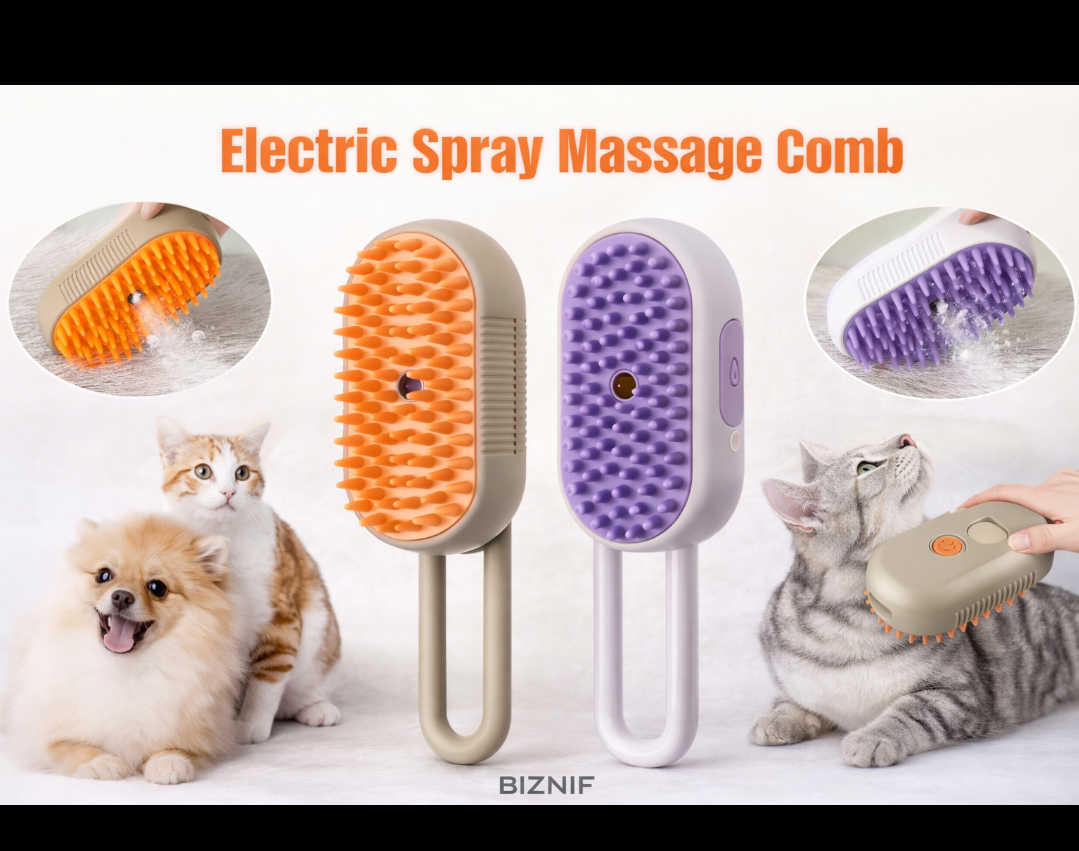 3-in-1 Electric Pet Cleaning Brush