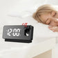 LED Projection Alarm Clock with USB Charging Port