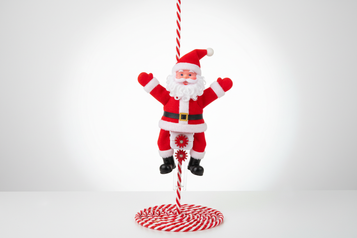 santa climbing toy gips