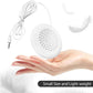 Haosie 5pcs Pillow Speaker Under Pillow Speaker for Sleep 3.5mm Mini Stereo Speaker for MP3 Phone Portable CD