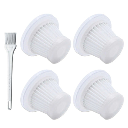 4-Pack HEPA Filters for KMM LT-117C Handheld Car Vacuum, Washable and reusable