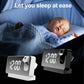 LED Projection Alarm Clock with USB Charging Port
